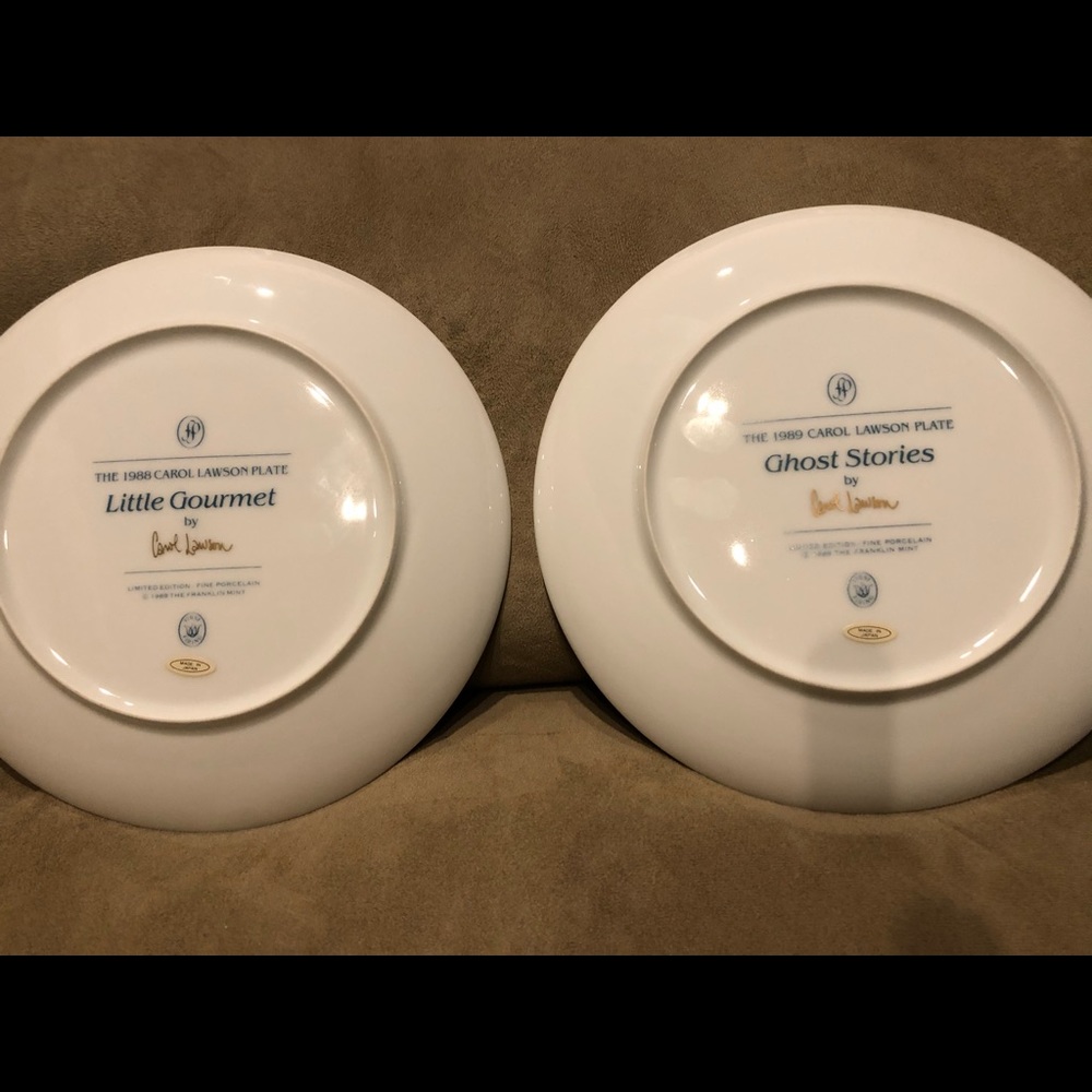 “Little Gourmet” & “Ghost Stories” - Plates